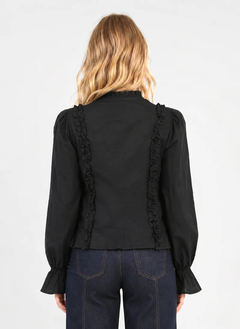 BLOUSE SLOANY noir
