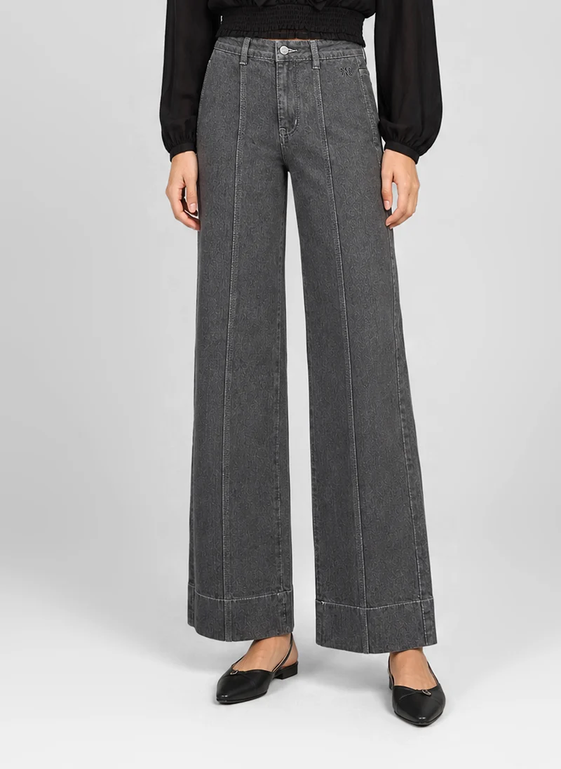 PANTALON PIPLIS gris