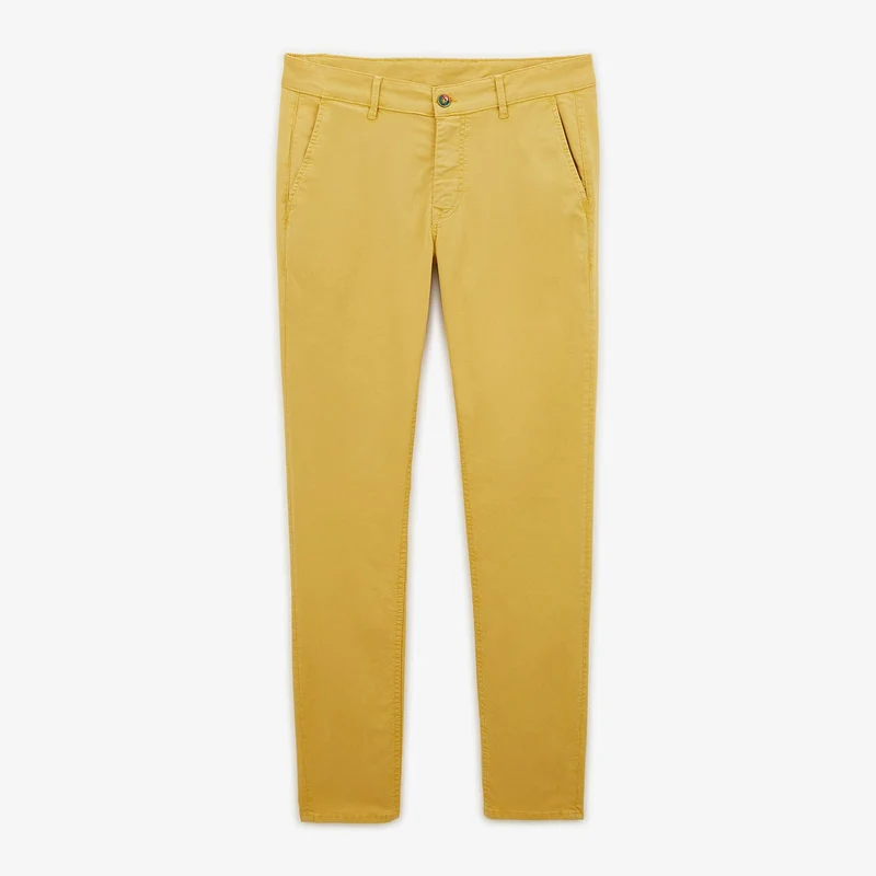 Chino 702 coupe droite confort or