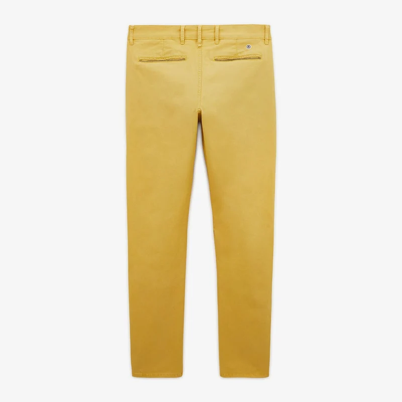 Chino 702 coupe droite confort or