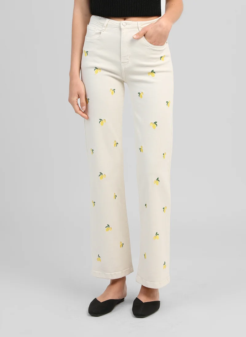 PANTALON PICITRON ecru