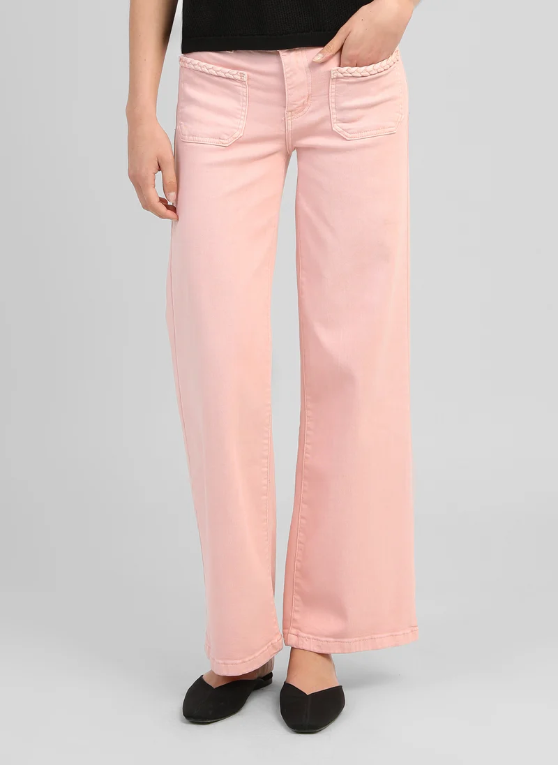 PANTALON PITRESS rose clair