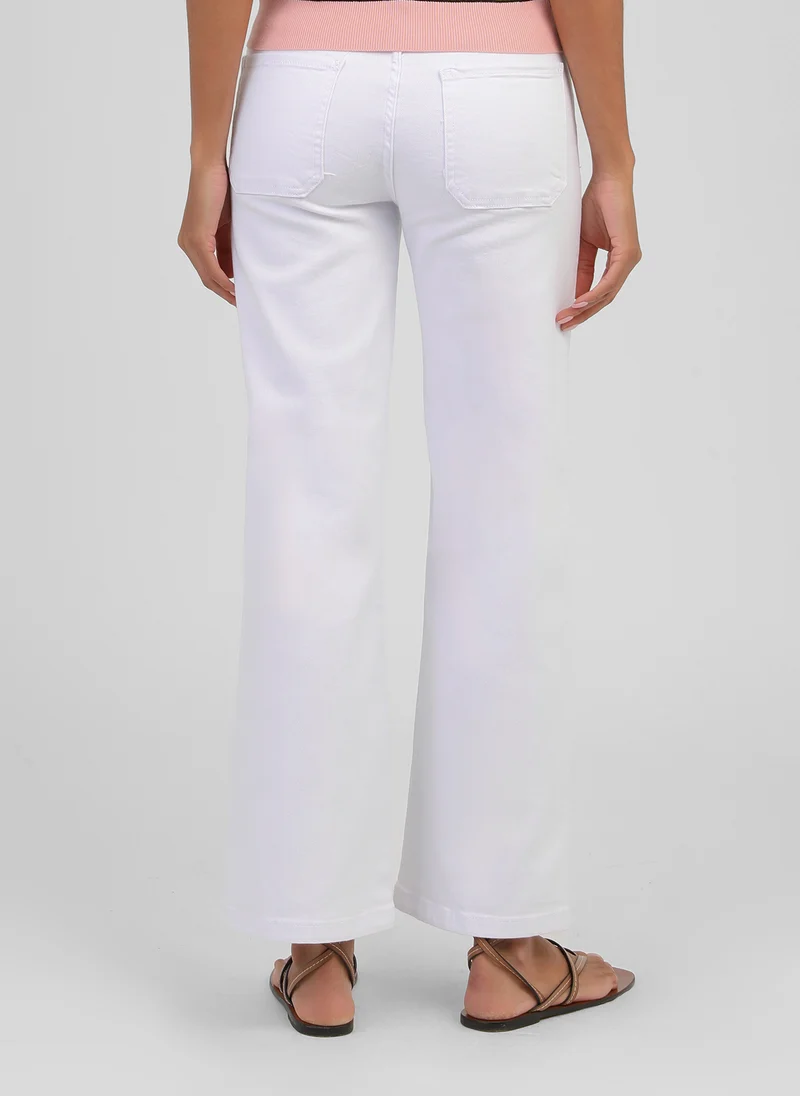 PANTALON PITRESS blanc