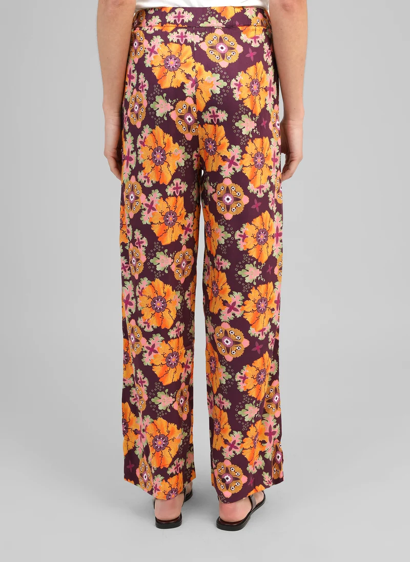 PANTALON ROZENA mandalia violine