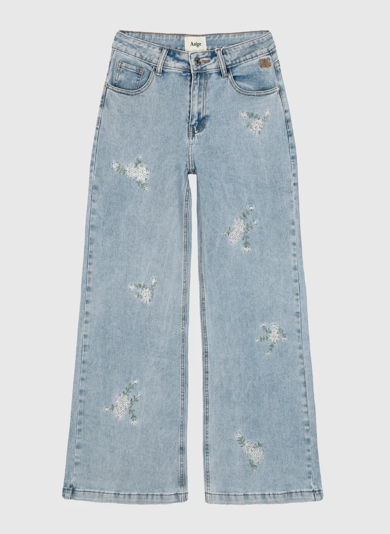 PANTALON PAFLI bleu