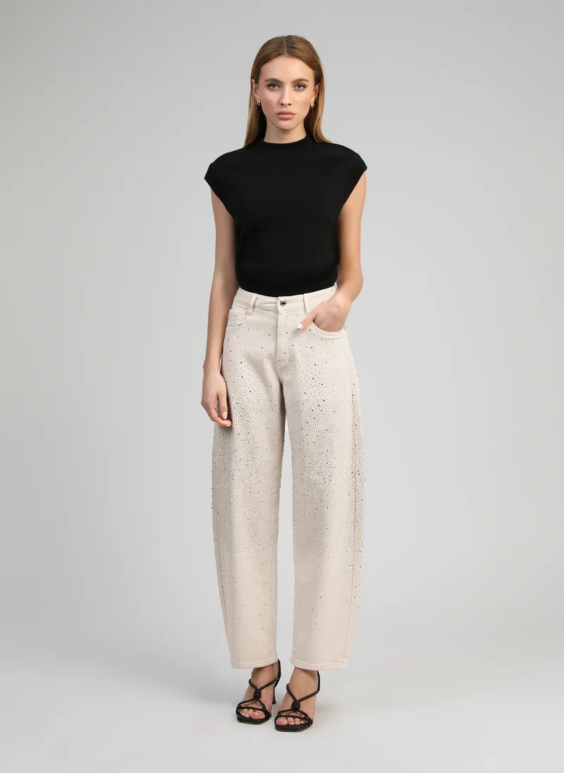 PANTALON PALONE beige delave