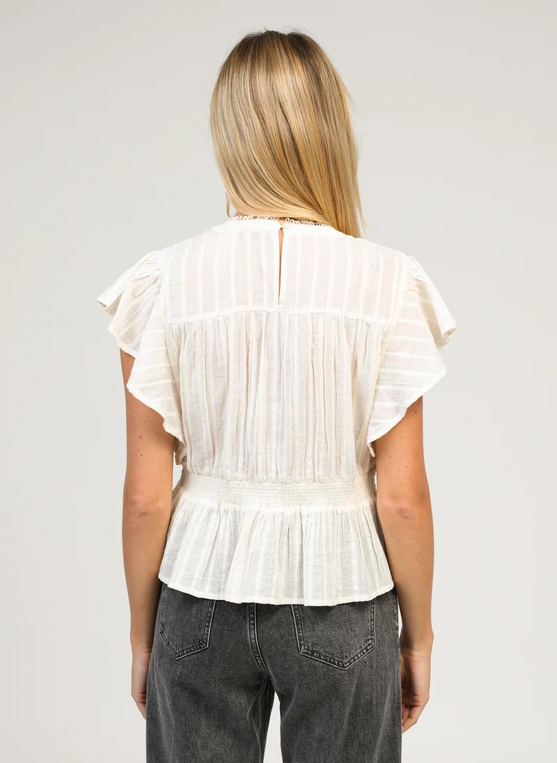 BLOUSE SALEKA ecru
