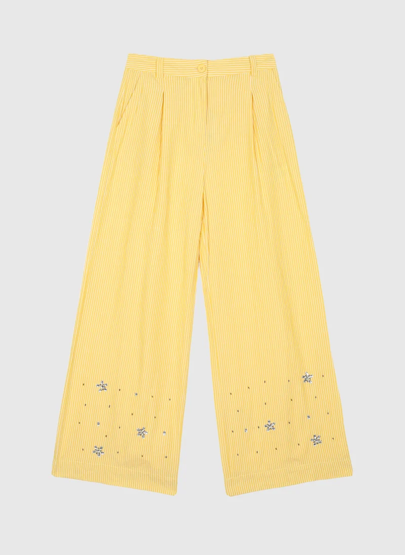 PANTALON RYLANA jaune