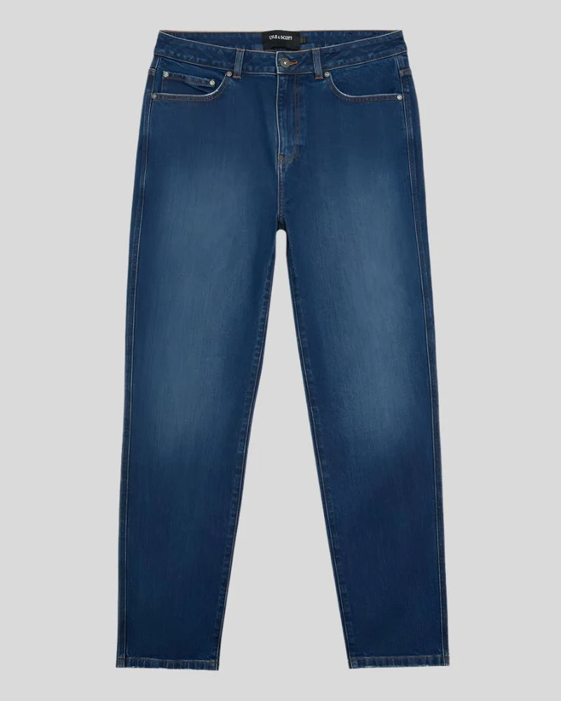 Regular Fit Tapered Denim Jeans
