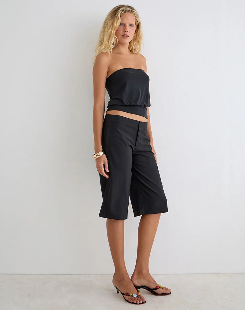 Short Geza Longline, couleur « Tailoring Black »
