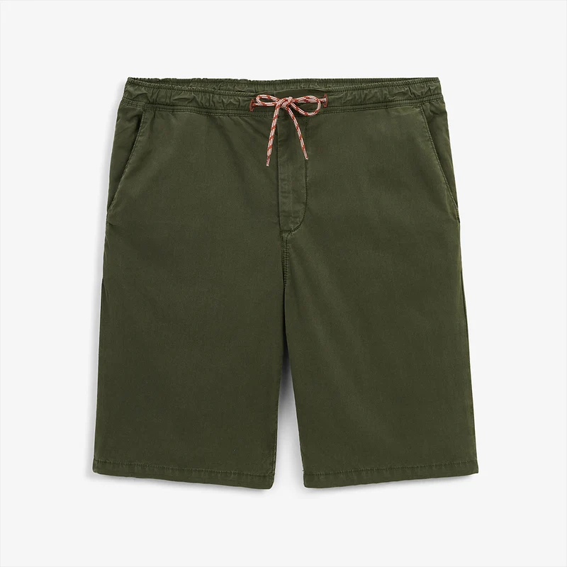 Bermuda 743 taille élastiquée vert militaire