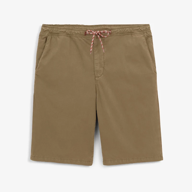 Bermuda 743 taille élastiquée beige