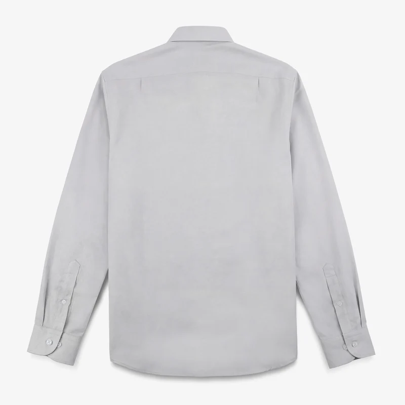 Chemise manches longues gris aubrac