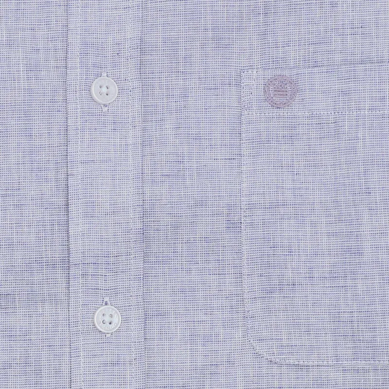 Chemise manches longues bleue