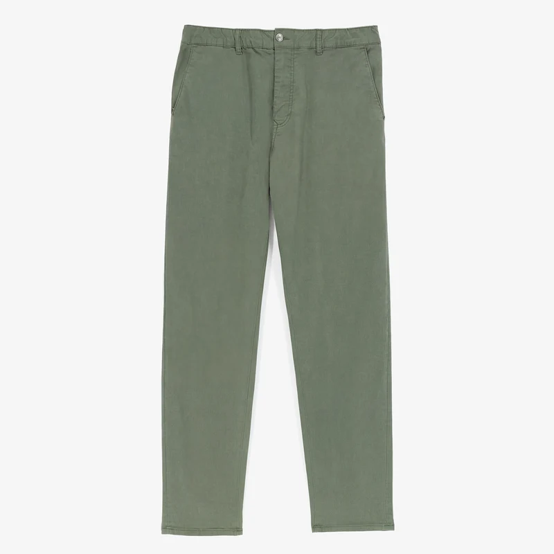 Chino 549 confort taille élastiquée vert kaki