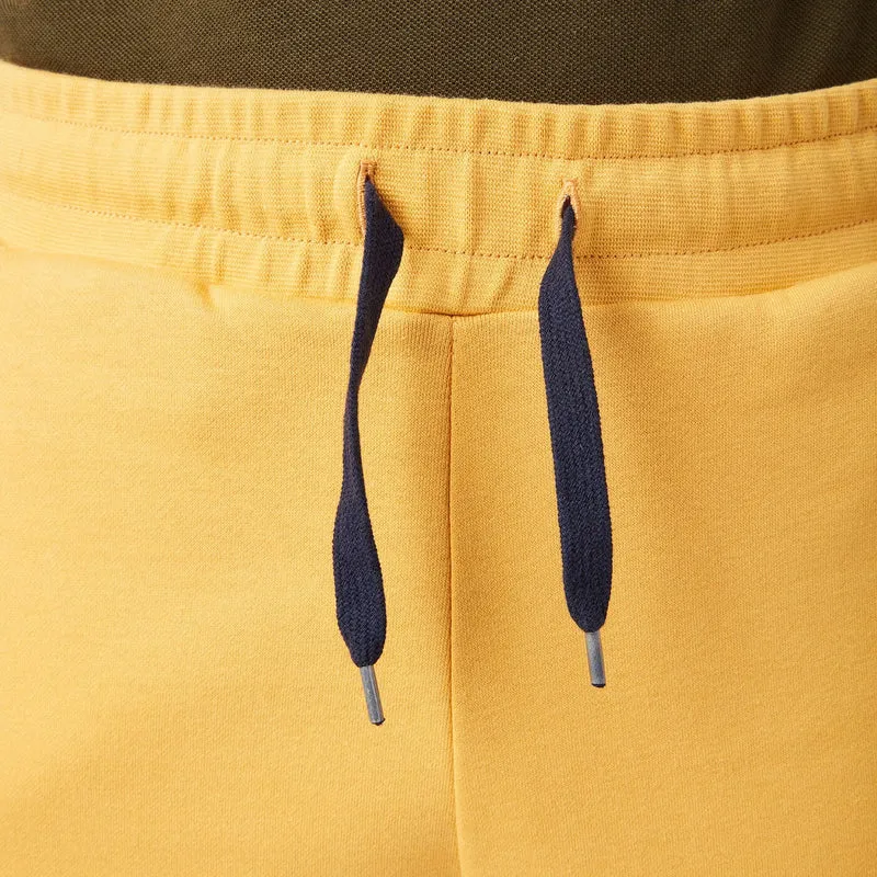 Jogging homme en molleton jaune