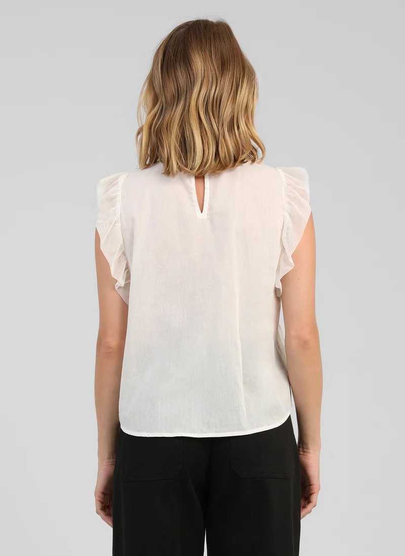 BLOUSE SELMANA ecru