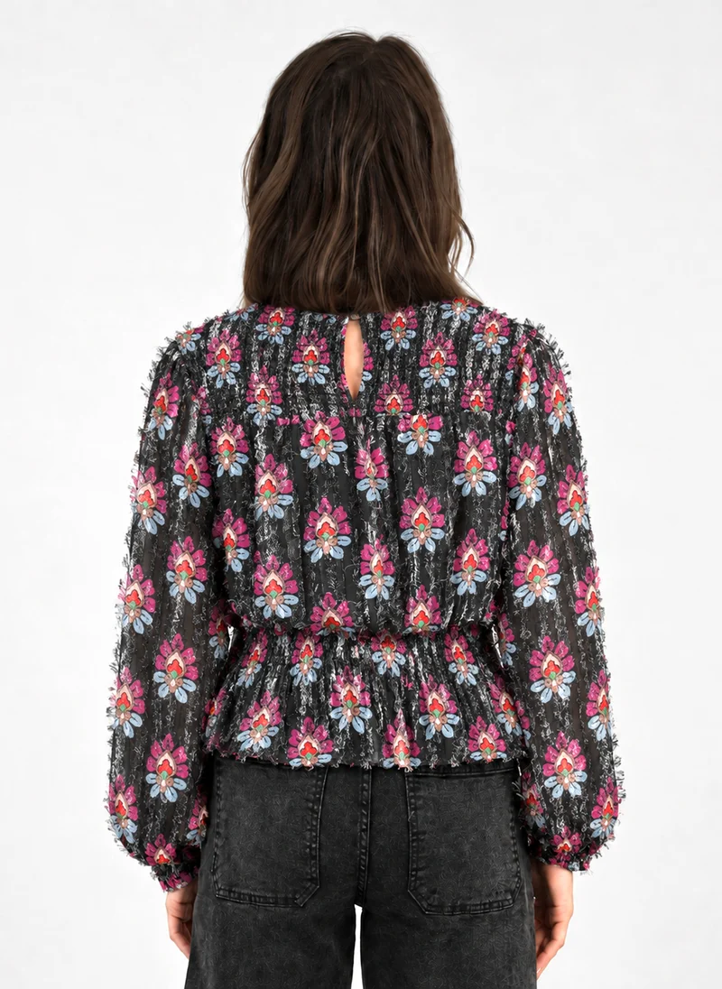 BLOUSE SALVINA etiago noir