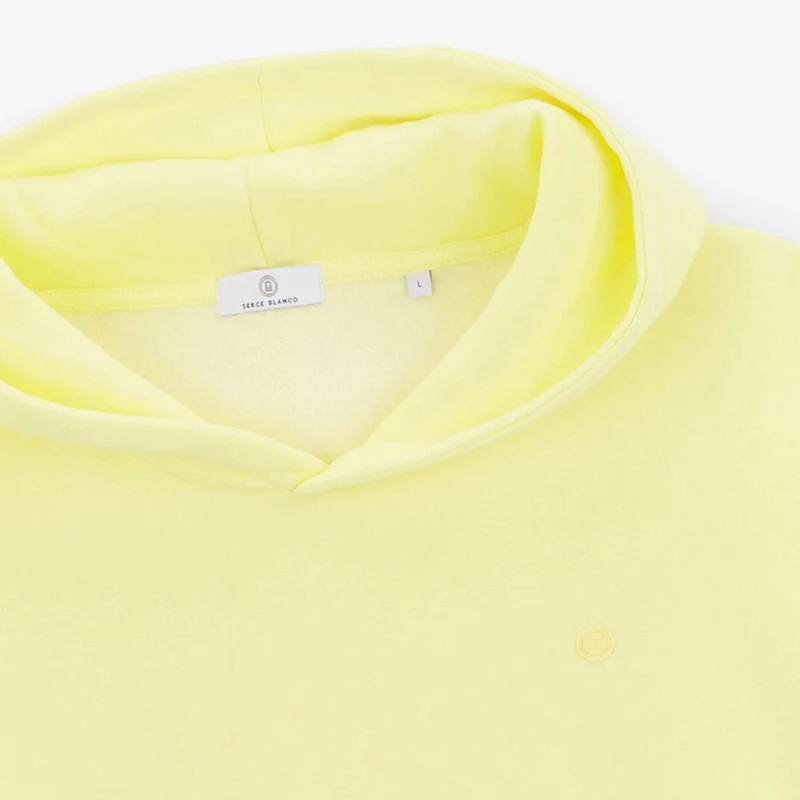 Sweat à capuche Stéphane yuzu