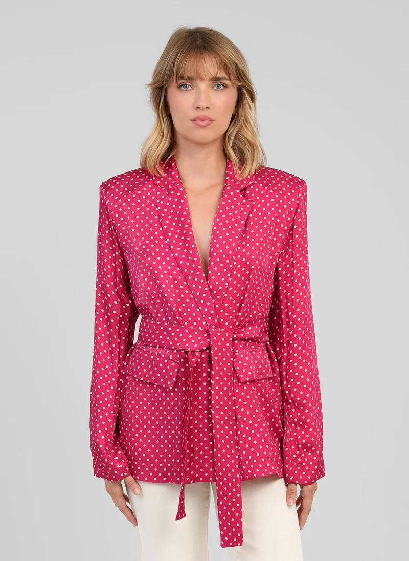 VESTE ZYAM doriva framboise