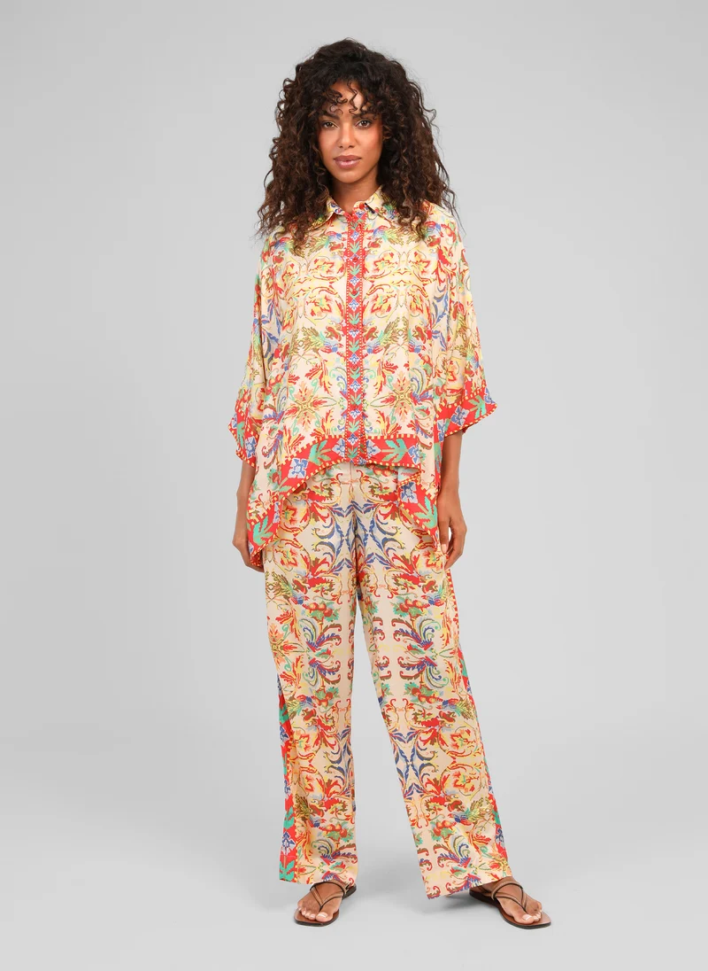 PANTALON ROSSANA merida ecru
