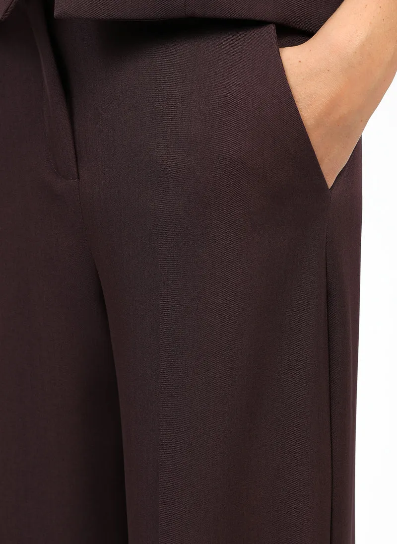 PANTALON PERLY wine