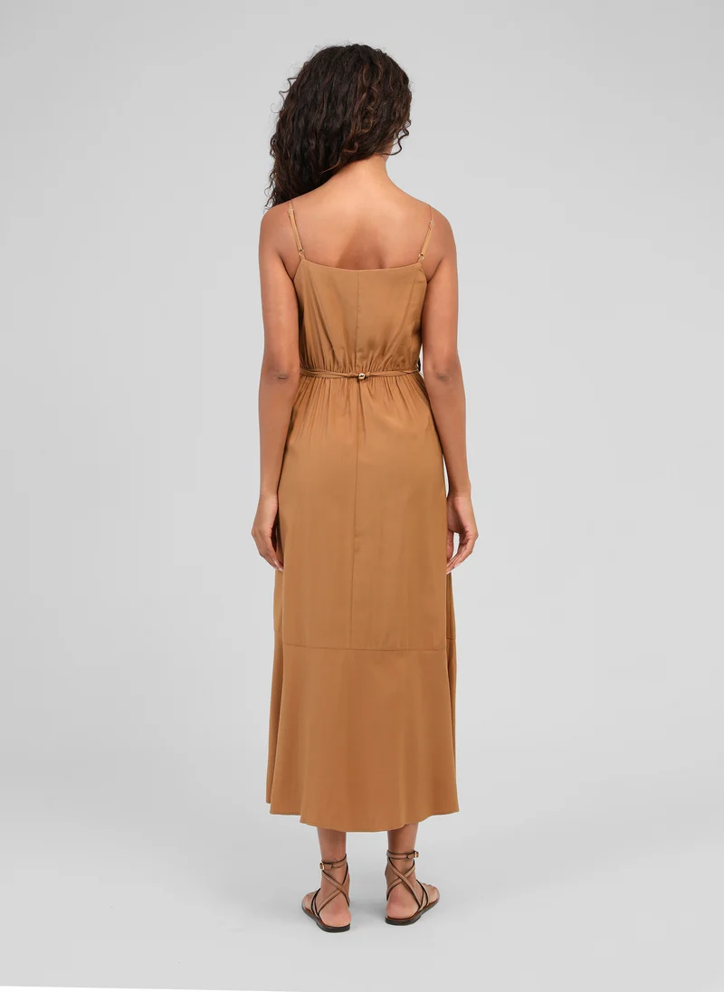 ROBE MIDI MALIAM daim