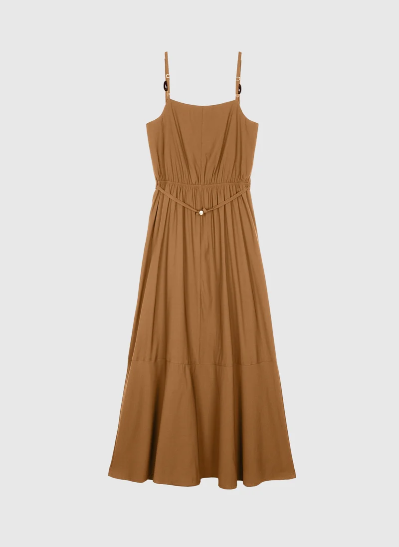 ROBE MIDI MALIAM daim