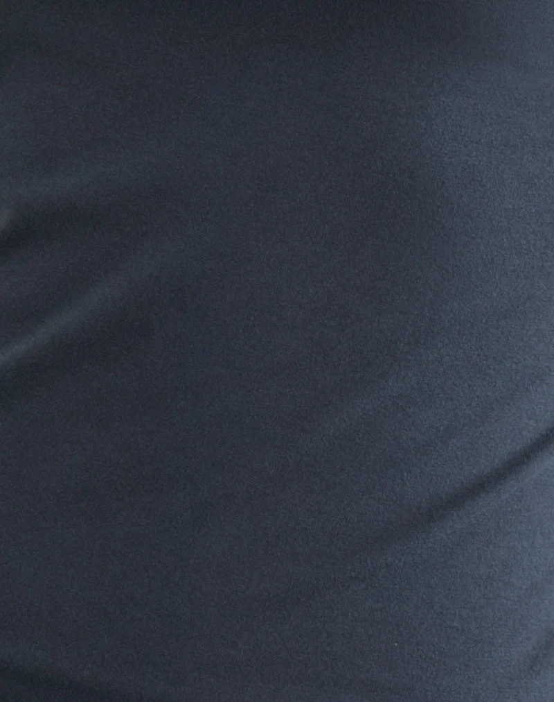 Danama Top asymétrique en jersey Ocean Storm