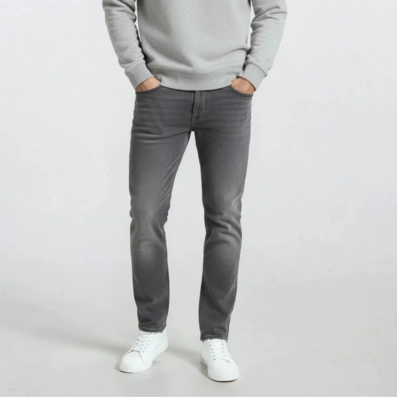 Jean 325 slim fit powertwist gris en coton