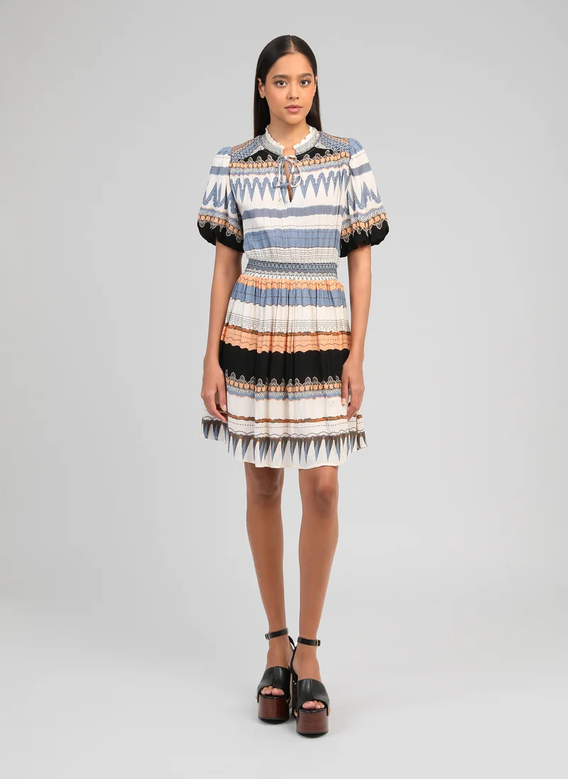 ROBE COURTE OCLAUDIA tamira ciel