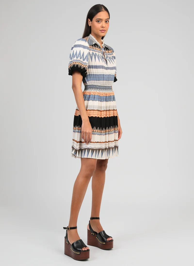 ROBE COURTE OCLAUDIA tamira ciel