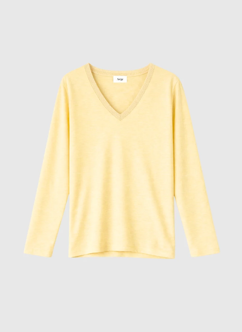 T-SHIRT TENIO paille