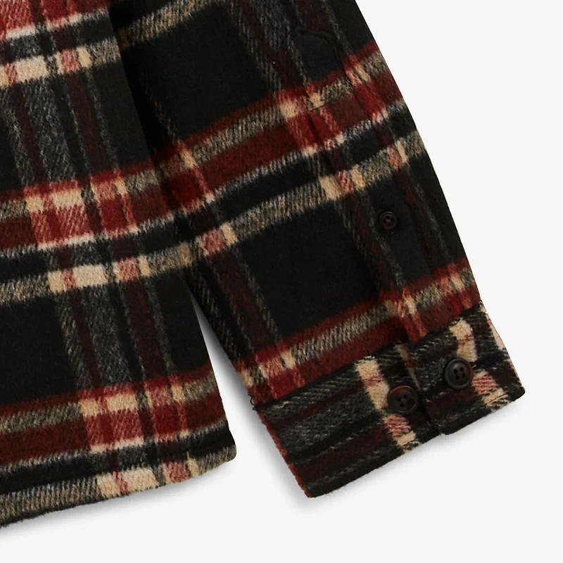 Chemise à carreaux noire Clovis SBPLAY