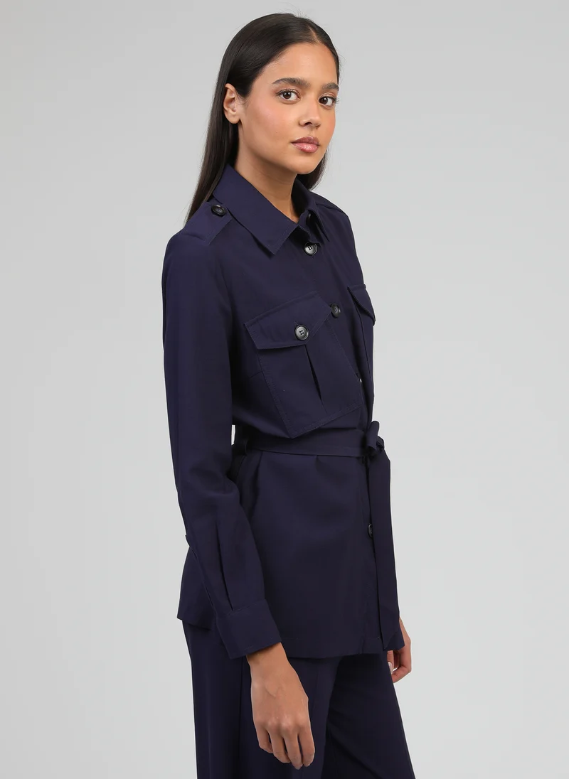 VESTE ZOANA marine