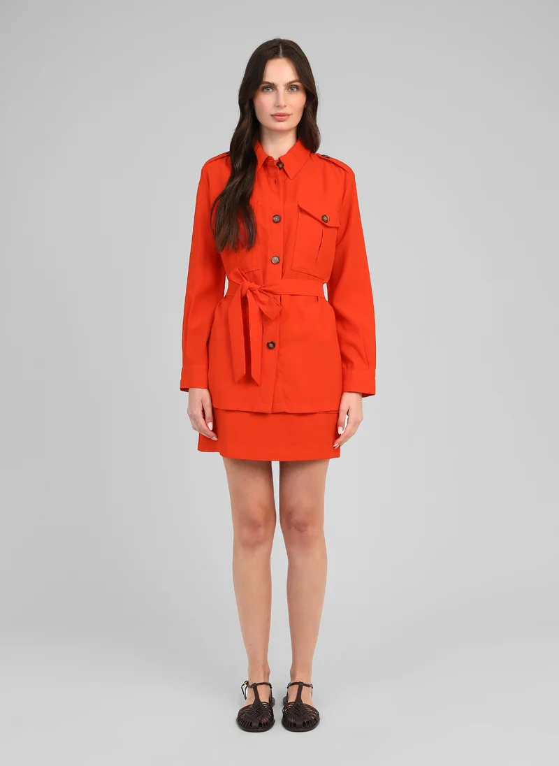 VESTE ZOANA piment