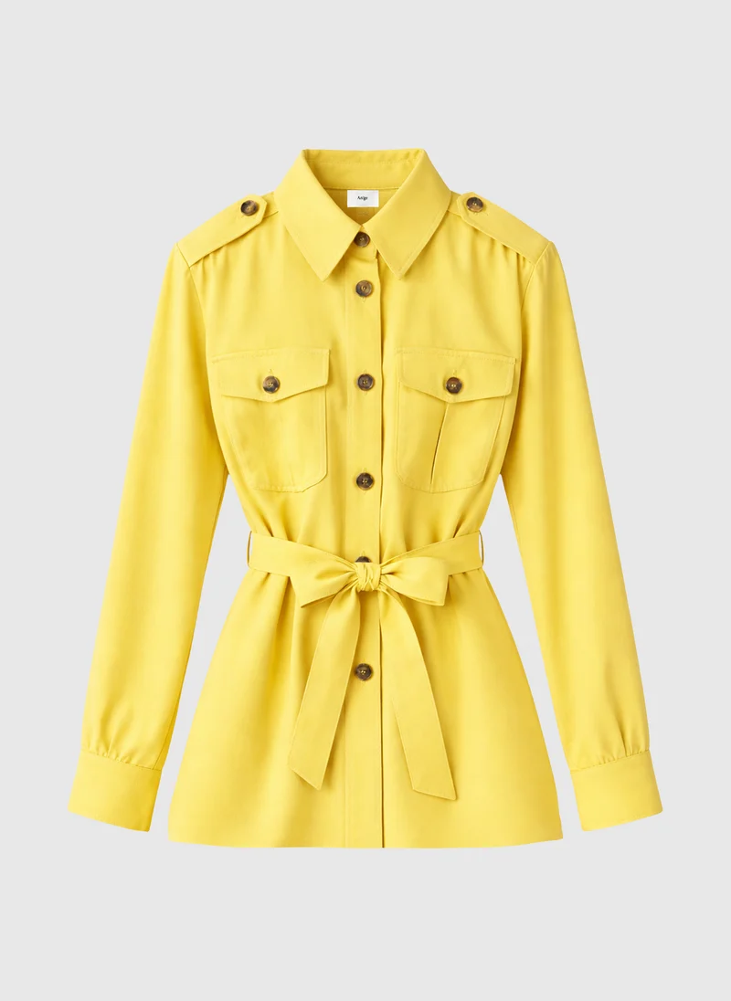 VESTE ZOANA paille