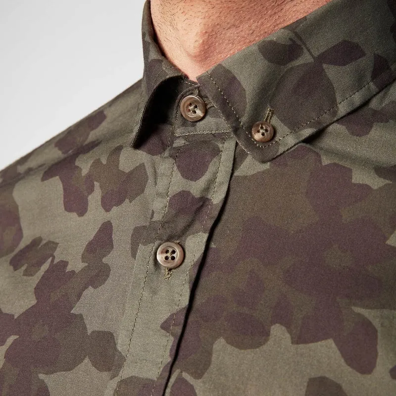 Chemise à manches longues à fleurs
