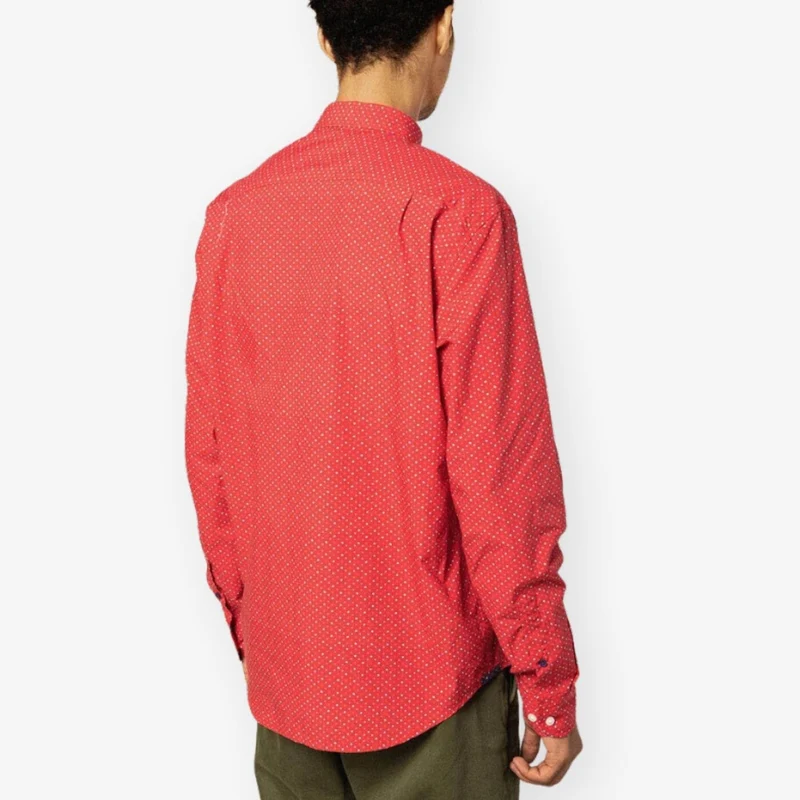 Chemise Manches Longues À Imprimé Flocons Fantaisie