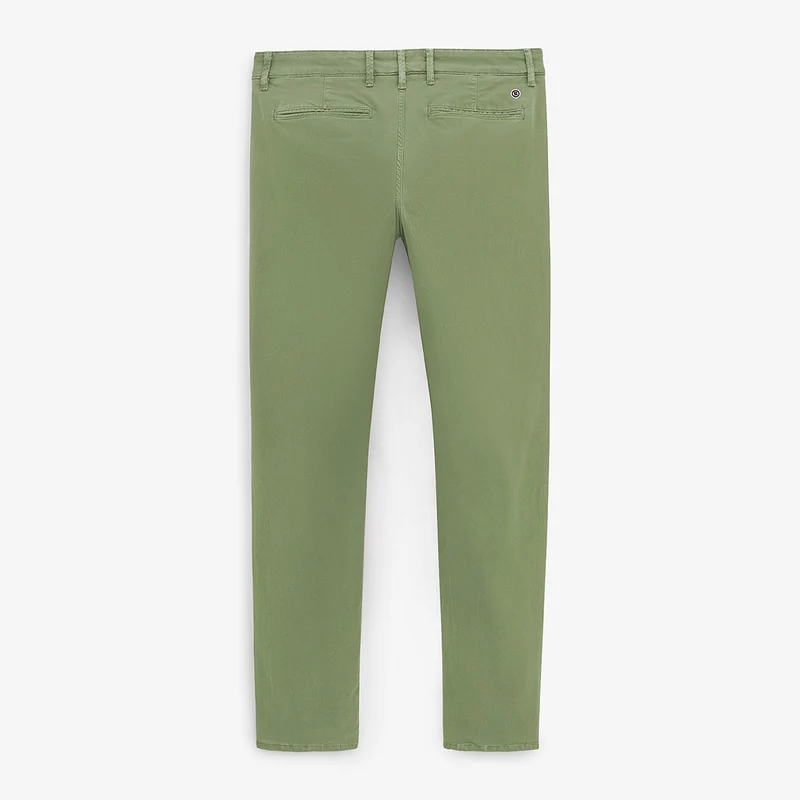 Chino 702 coupe droite confort vert militaire