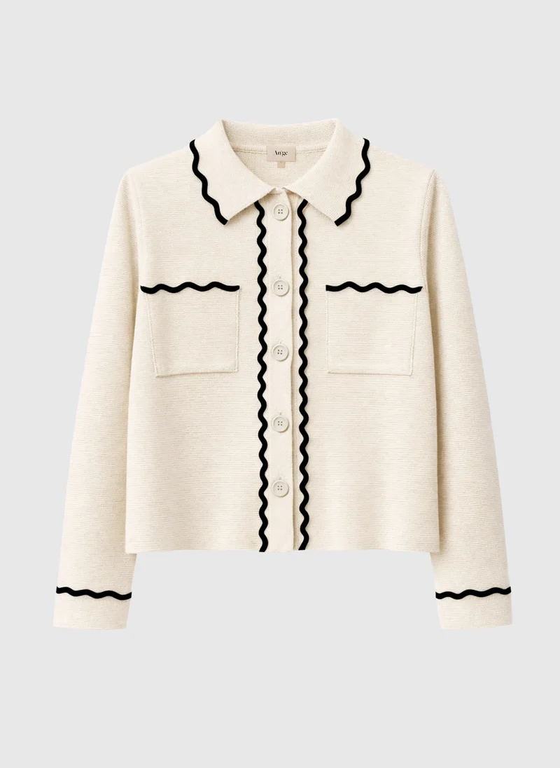 GILET VALIANO ecru
