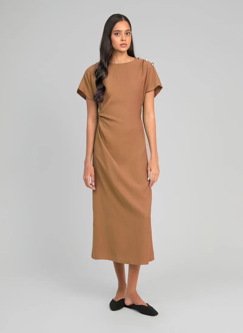 ROBE MIDI MALIXA daim