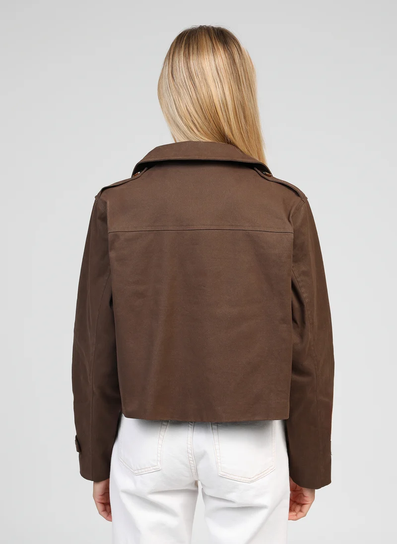 TRENCH CURTIS marron