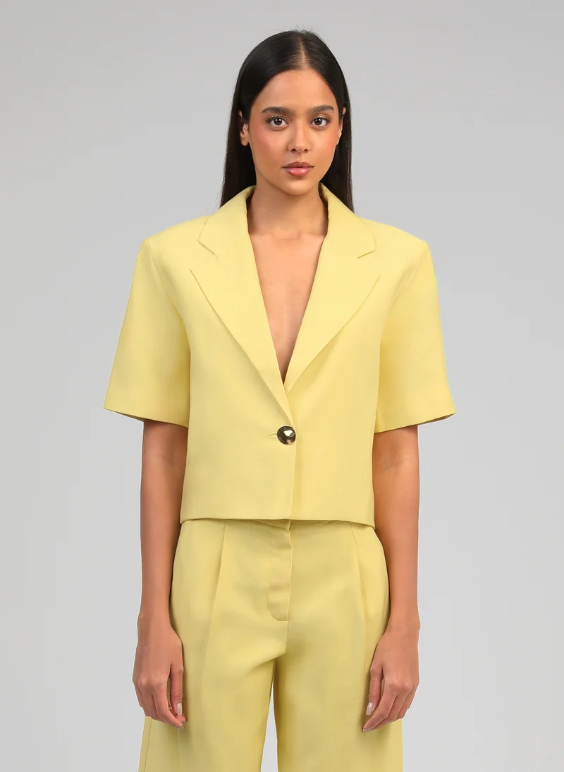 VESTE ZAOUI paille