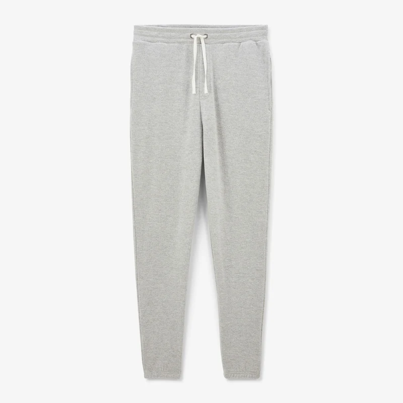Jogging élastiqué gris chiné Paolo