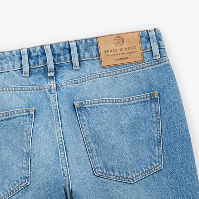Jean 331 tapered fit bleu en coton coupe large