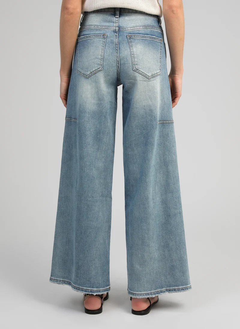 PANTALON PALIDE bleu
