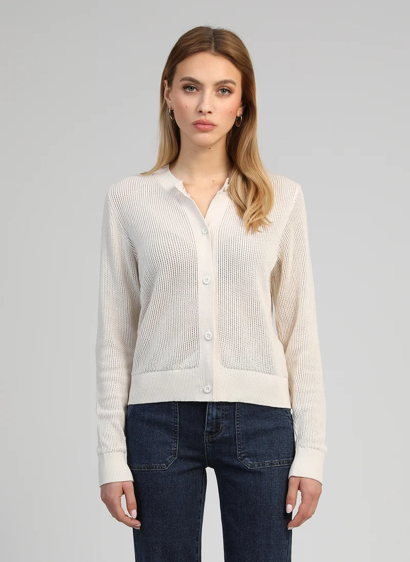 GILET VADIMA ecru
