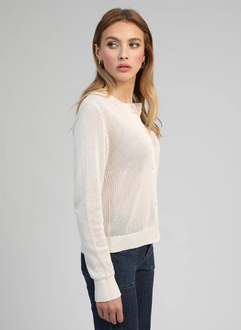 GILET VADIMA ecru