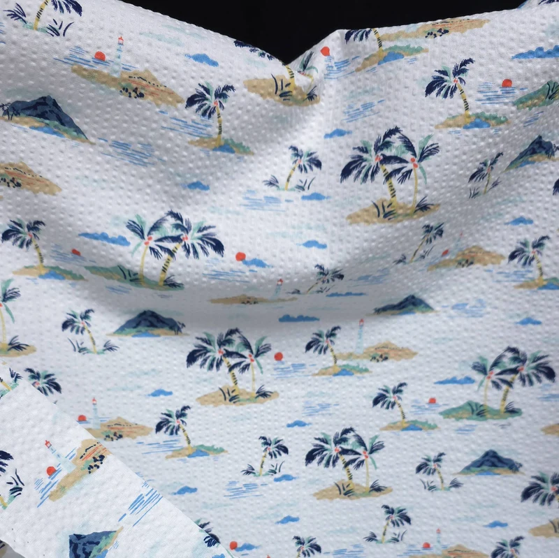 Coton Seersucker | Blanc | Collection Plissé | Robert Kaufman